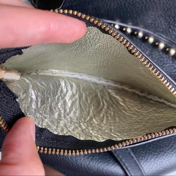 Rebecca Minkoff Black Unlined Tote - HT25IULT - Picture 7 of 14